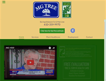 Tablet Screenshot of mgtree.com